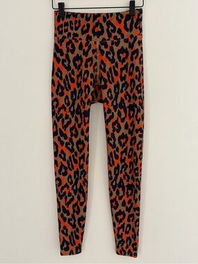 Heroine Sport Leopard Print High Rise Compression Leggings Size Small